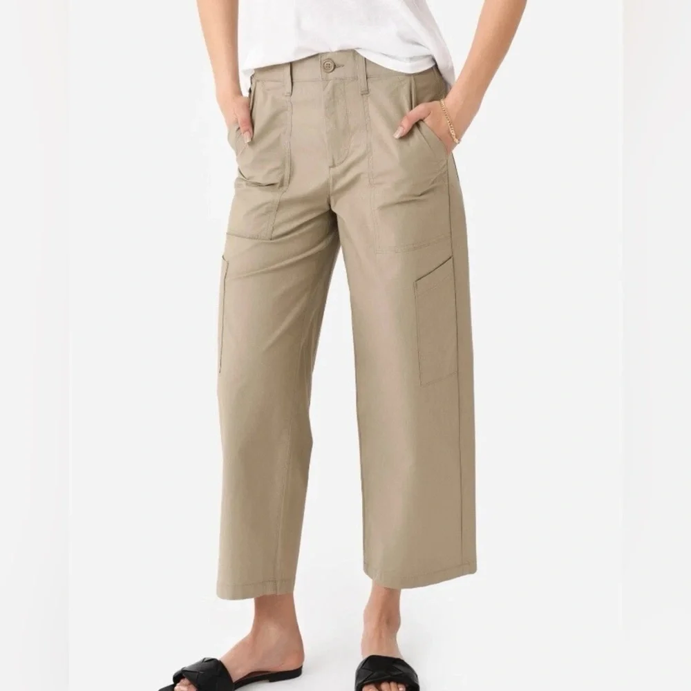 AGOLDE Daria Utility Pant Wide Leg High Rise Cropped  Size 31 Women's